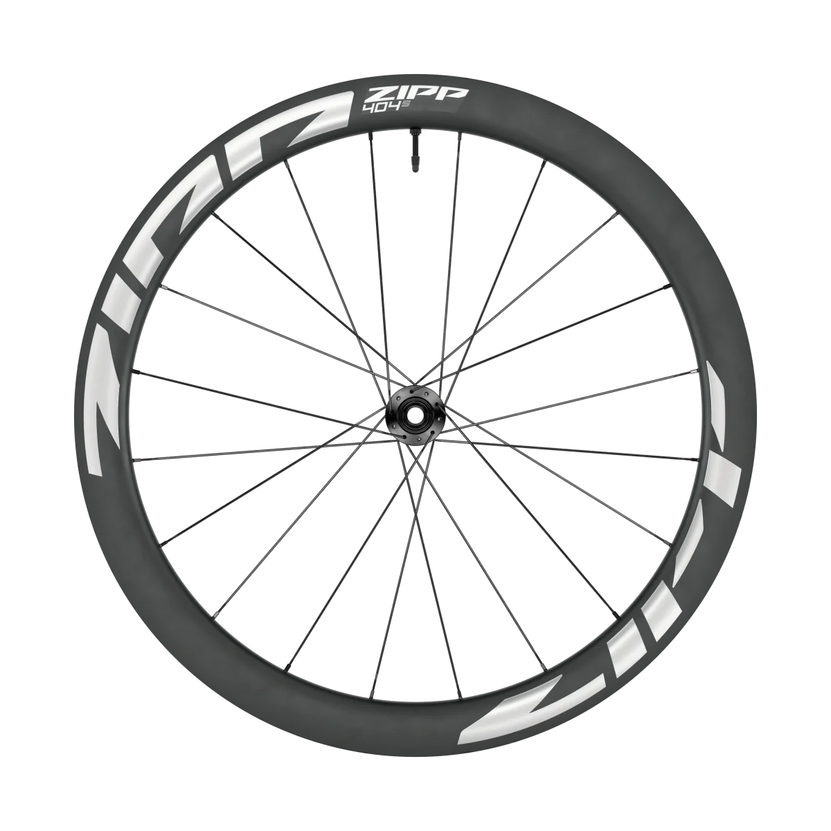 Roda Dianteira ZIPP 404 S A1 Tubeless Ready (Center Lock) Preto/Branco - Image 3