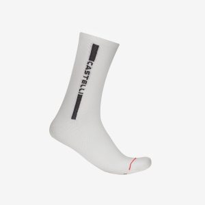Meias CASTELLI LINEA LOGO 15 Branco/Preto