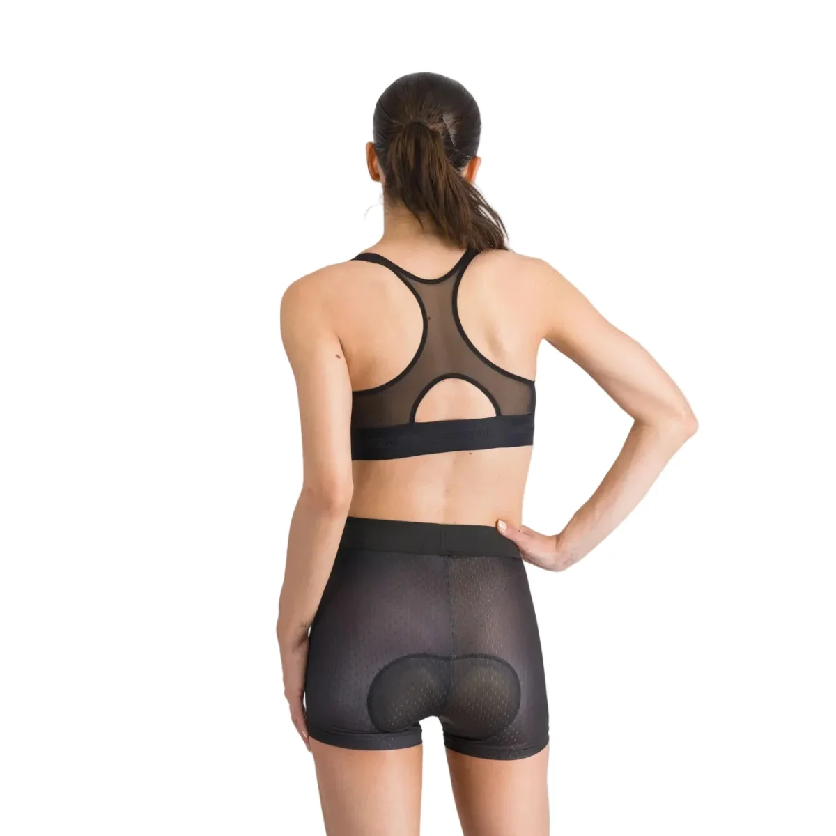 Brassière SPORTFUL ESSENTIAL Feminina Preta - Image 4