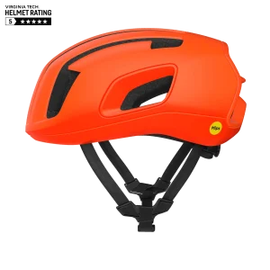 Capacete de Estrada POC CYTAL MIPS Laranja Fluorescente