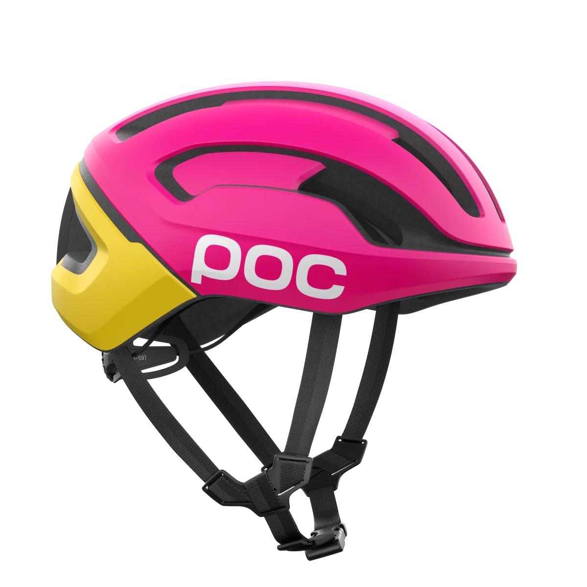 Capacete Estrada POC OMNE AIR MIPS Logo Rosa/Amarelo - Image 5