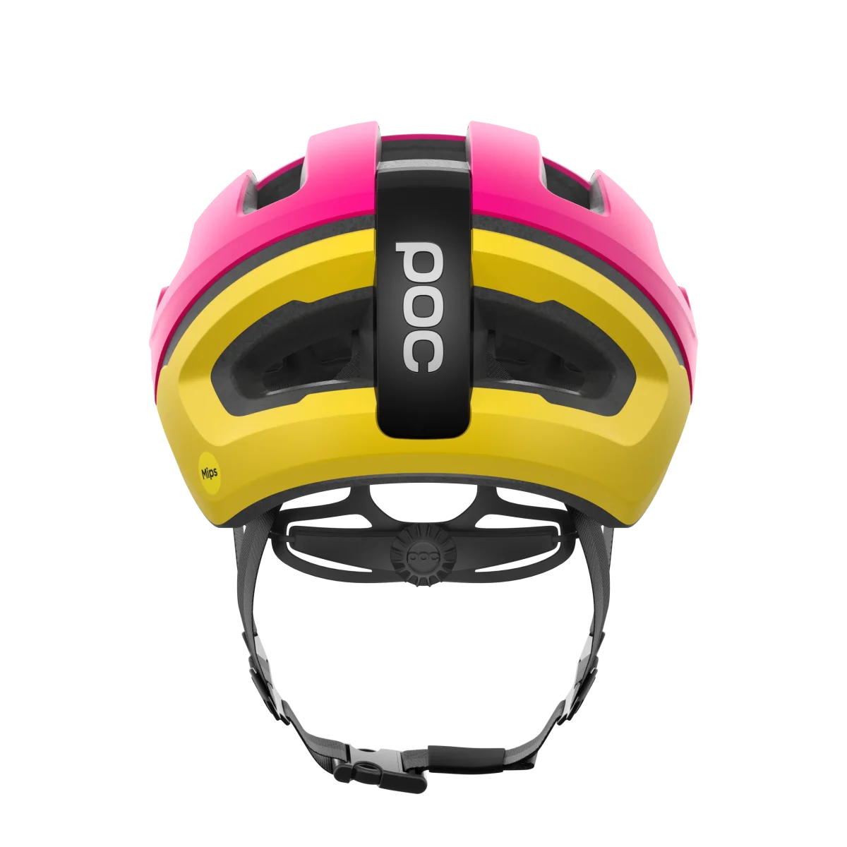 Capacete Estrada POC OMNE AIR MIPS Logo Rosa/Amarelo - Image 6