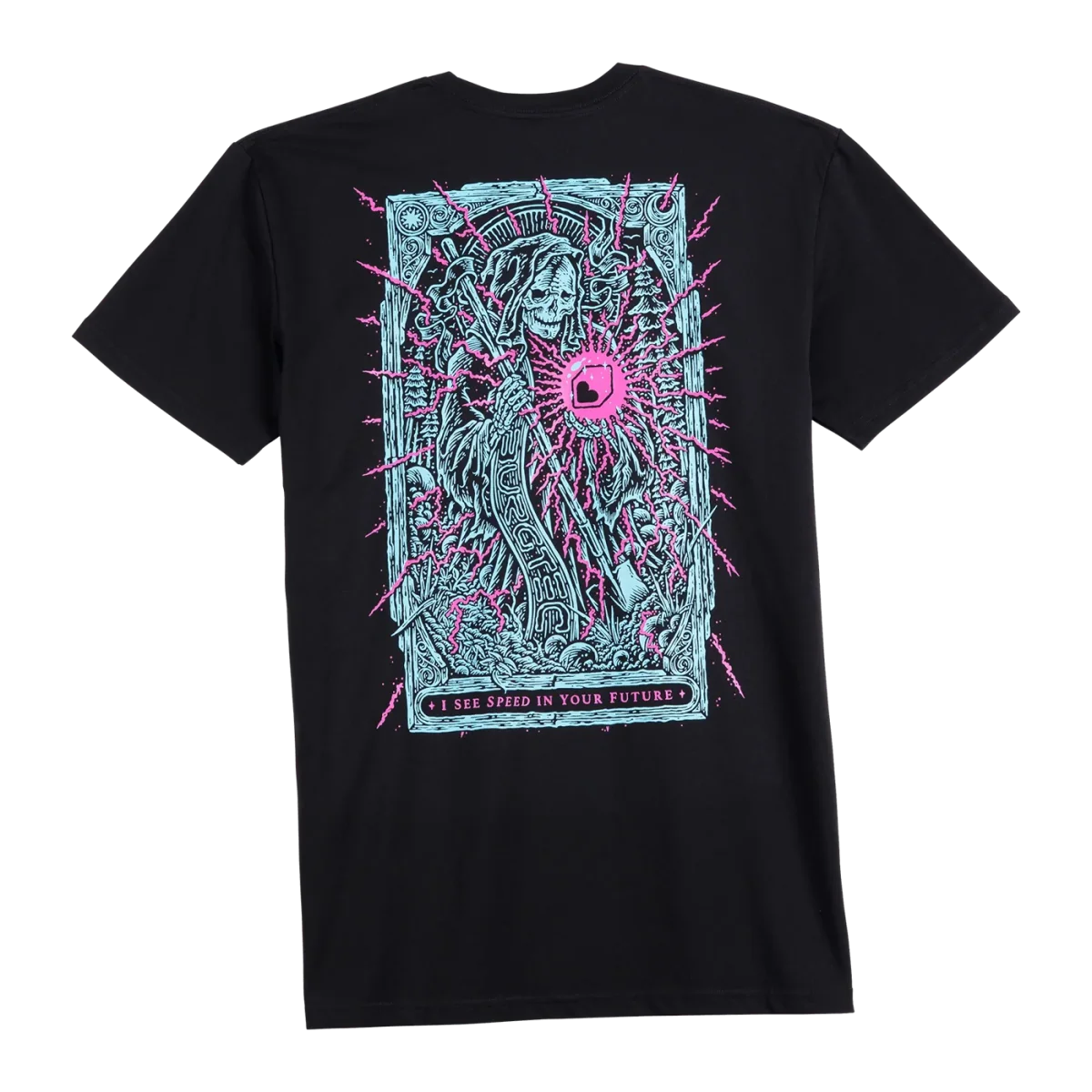 T-Shirt BURGTEC TARROT Preto - Image 3