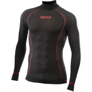 Interior SIXS TS3W CU Mangas Compridas Preto Carbon