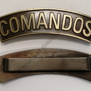 Dístico de Ombro – Comandos com Barra