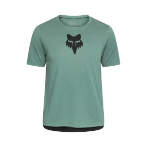 Maillot FOX RANGER HEAD Junior Mangas Curtas Verde