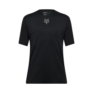 Maillot FOX FLEXAIR Mangas Curtas Preto