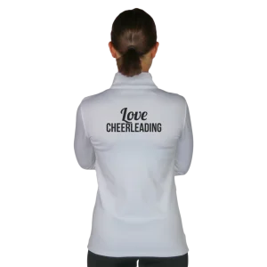 Skillz Gear Invincible jacket with Love Cheerleading print