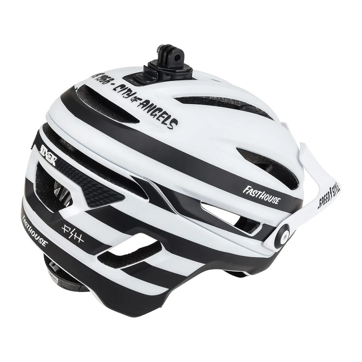 Capacete MTB BELL SIXER MIPS FASTHOUSE Branco/Preto - Image 4