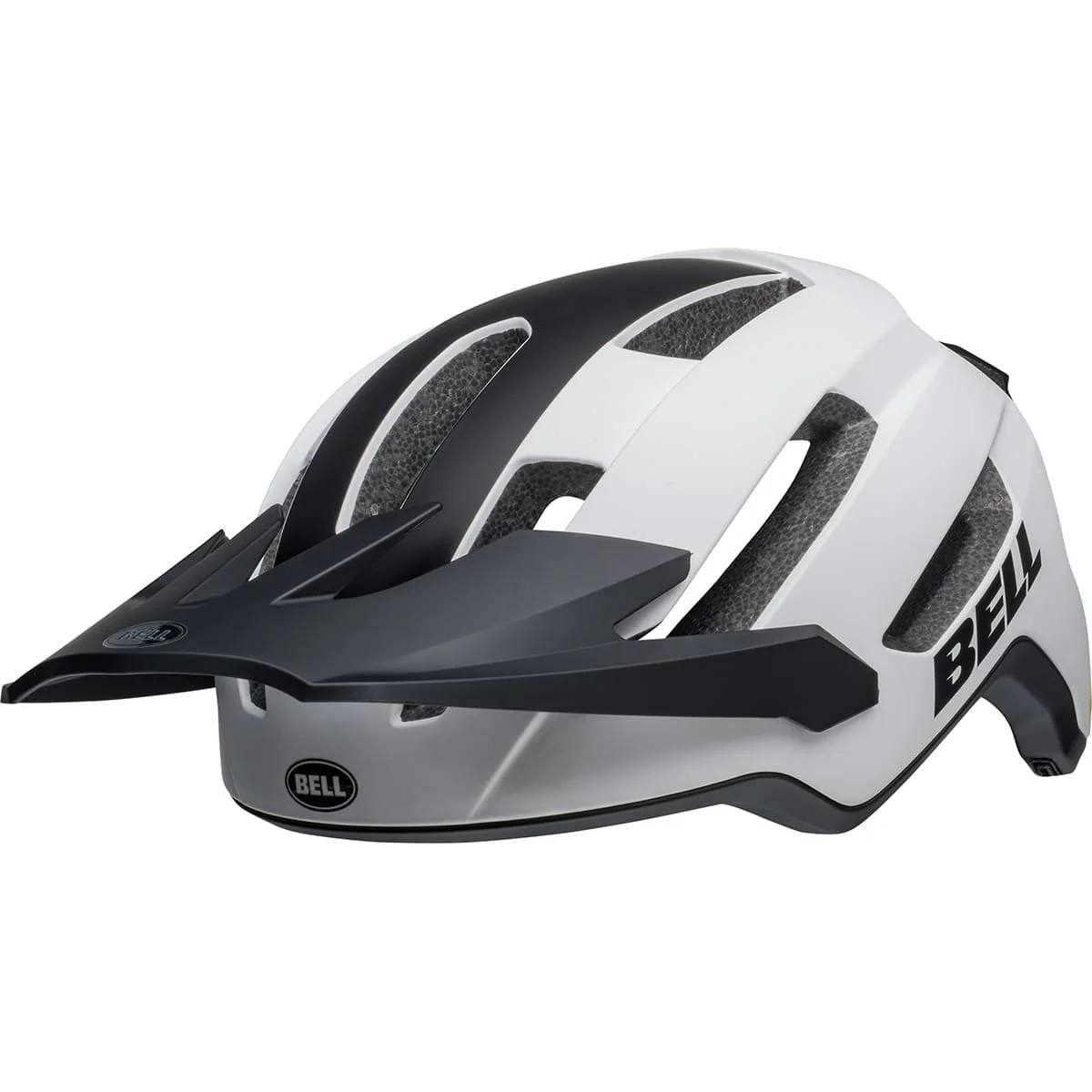Capacete MTB BELL 4FORTY AIR MIPS Branco/Preto Mate