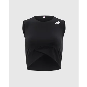 Top ASSOS TACTICA POST RIDE T5 Mulher Preto