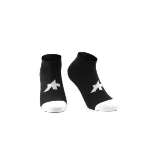Meias ASSOS RS SUPERLEGER LOW Preto
