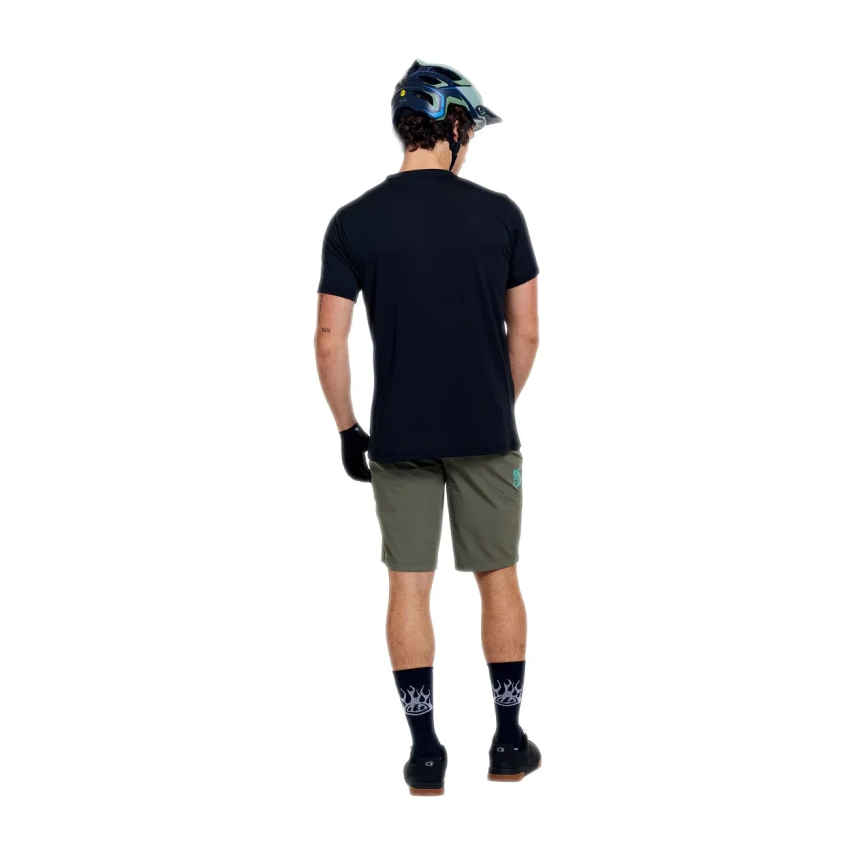 Calção TROY LEE DESIGNS SKYLINE TRAIL com Liner Mono Kaki - Image 5