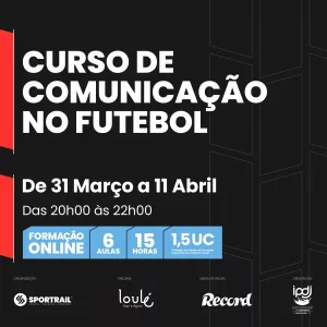 Curso de Comunicação no Futebol