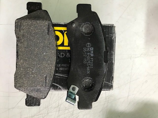 PASTILHAS TRAVÃO OMP HONDA