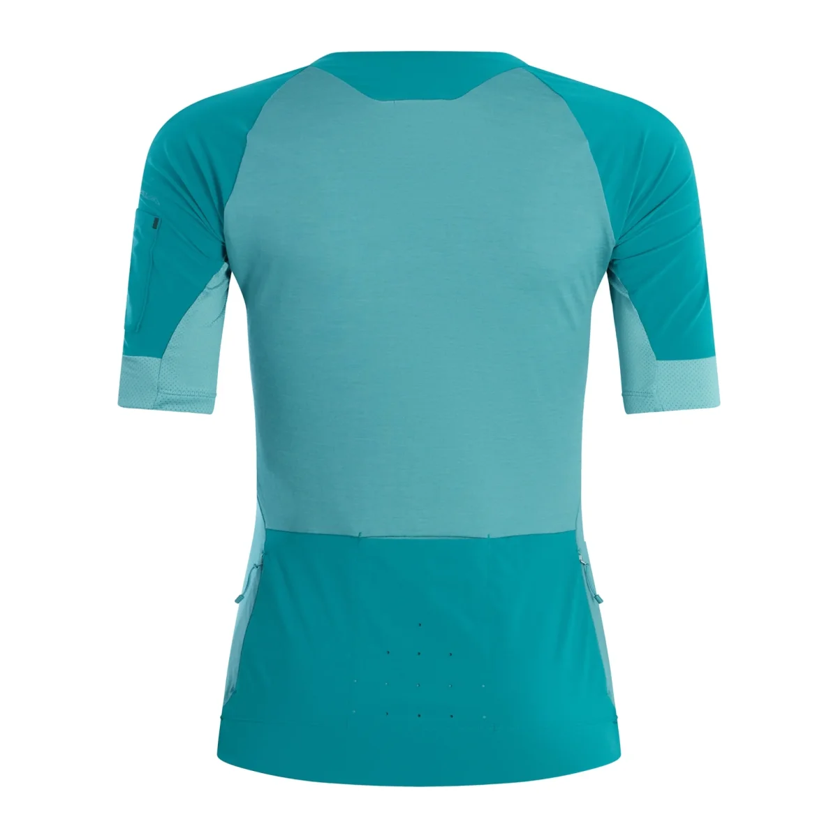 Maillot ENDURA GV500 Mulher Mangas Curtas Azul - Image 3