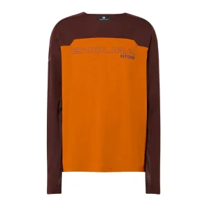 Maillot ENDURA MT500 BURNER Junior Mangas Longas Laranja