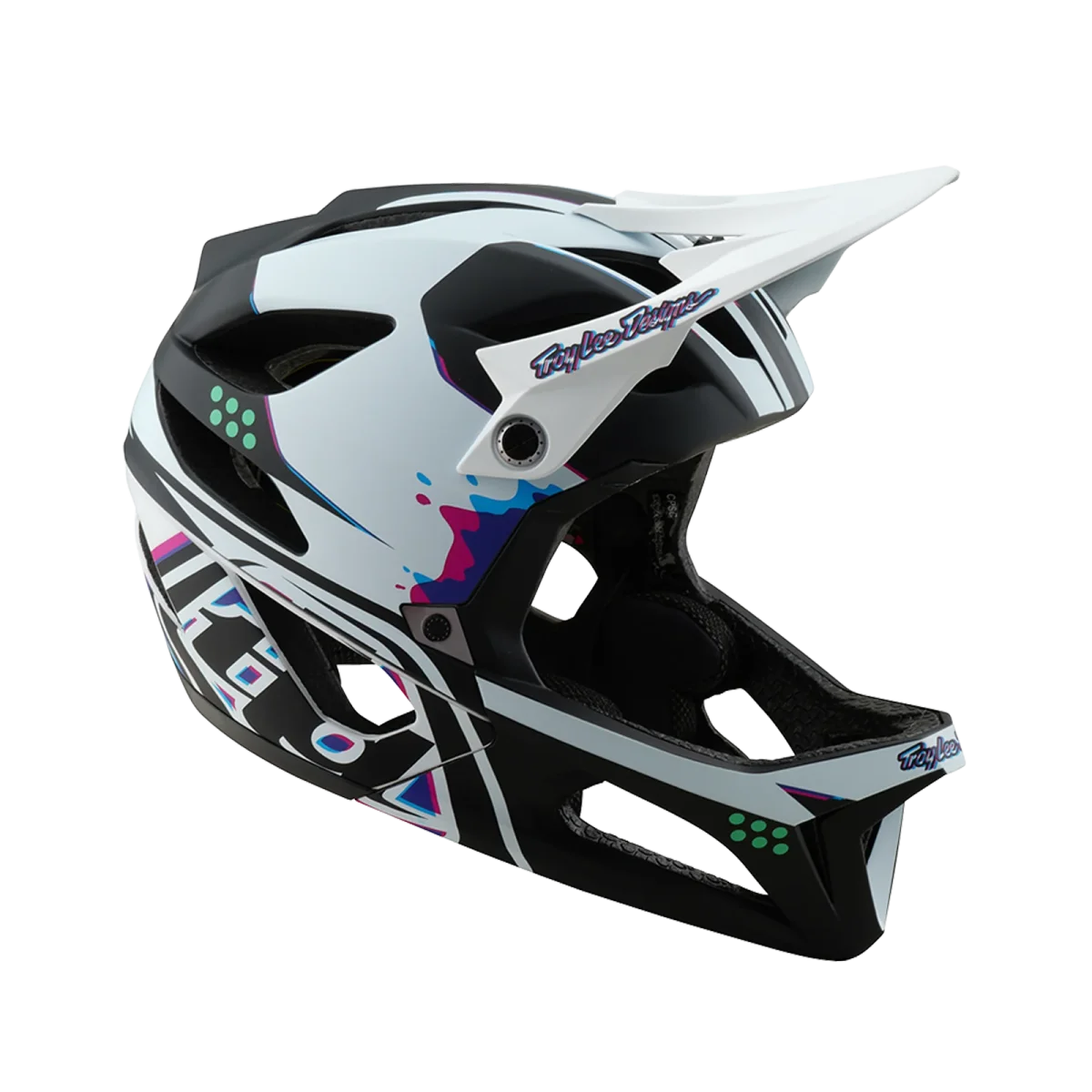 Capacete BTT TROY LEE DESIGNS STAGE MIPS Preto/Branco - Image 7