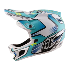 Capacete VTT TROY LEE DESIGNS D4 COMPOSITE MIPS CREST REAL Verde