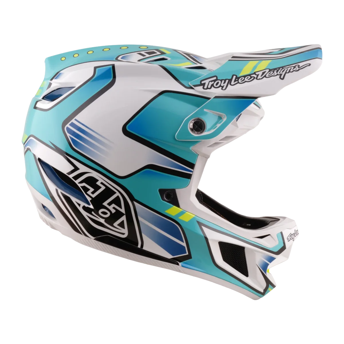 Capacete VTT TROY LEE DESIGNS D4 COMPOSITE MIPS CREST REAL Verde - Image 7