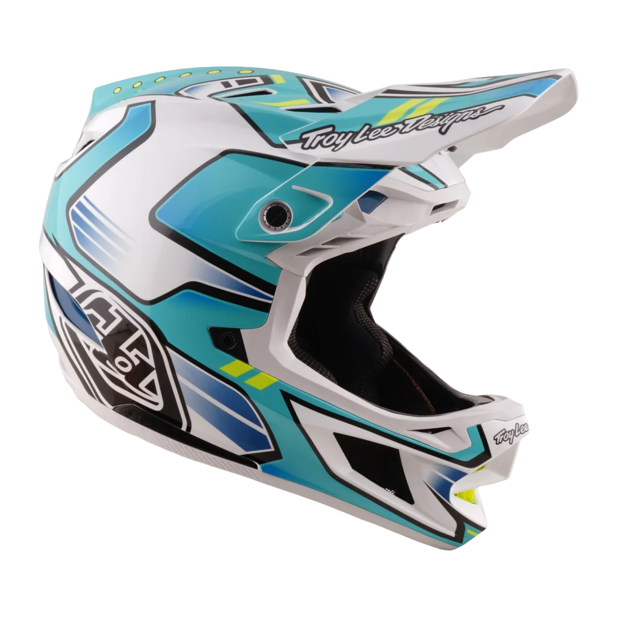 Capacete VTT TROY LEE DESIGNS D4 COMPOSITE MIPS CREST REAL Verde - Image 3