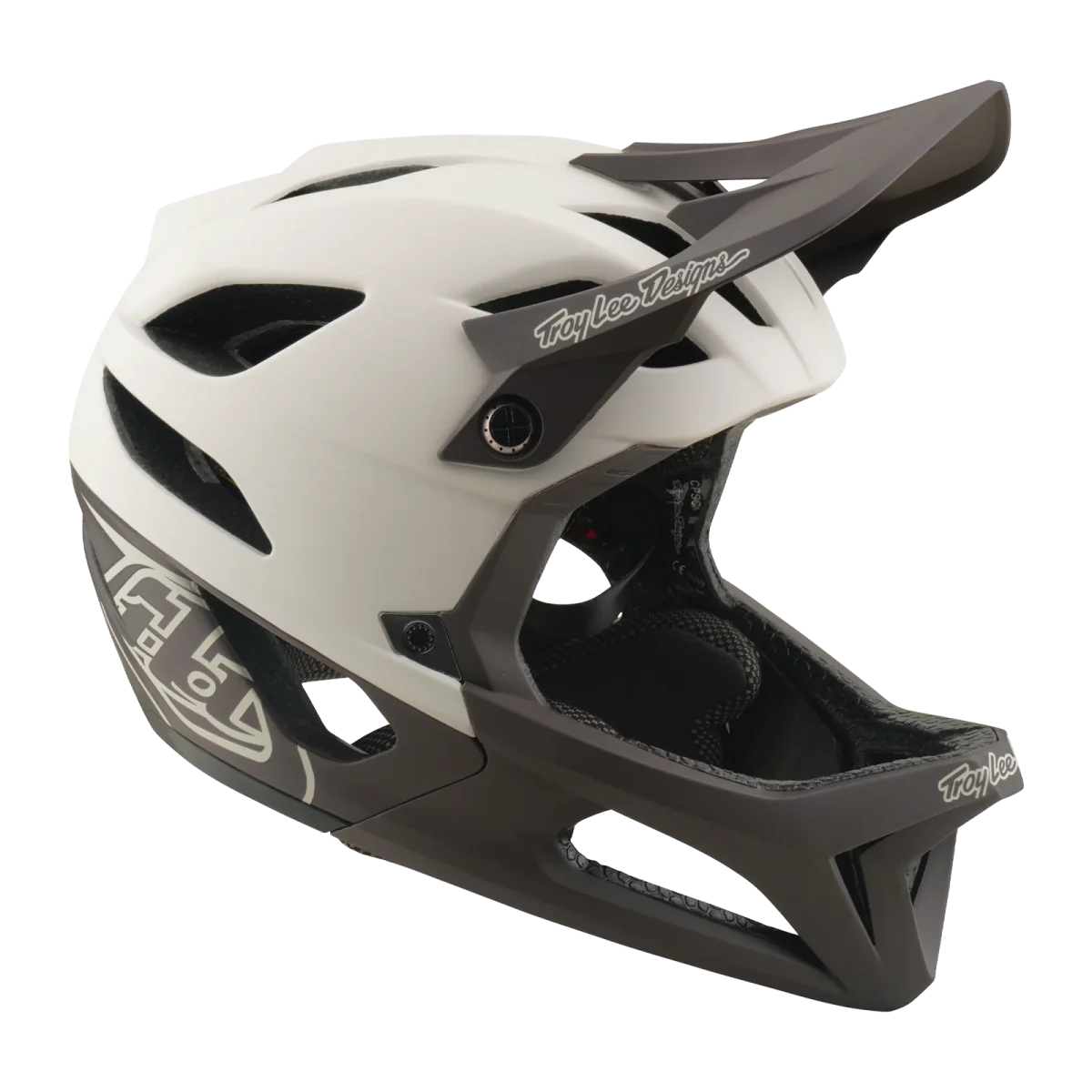 Capacete MTB TROY LEE DESIGNS STAGE MIPS DRONE PUMICE Branco - Image 3