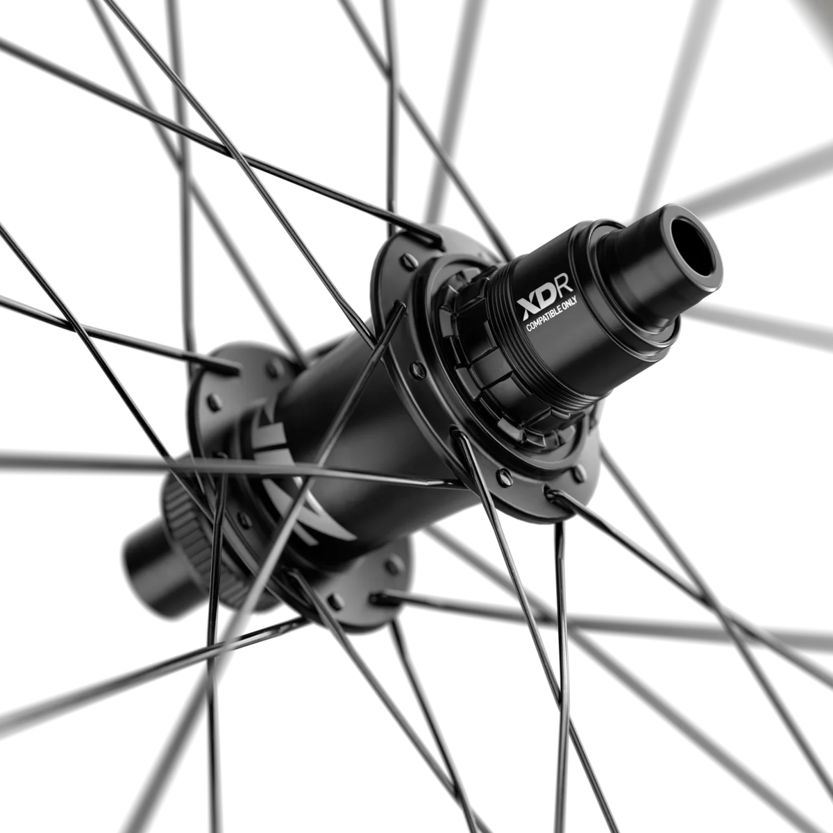 Roda Traseira ZIPP 404 S A1 Tubeless Ready (Center Lock) Preto/Branco - Image 6