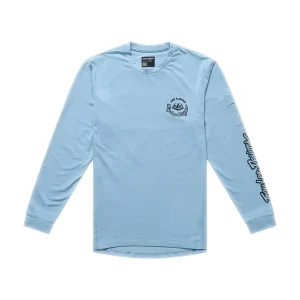 Maillot TROY LEE DESIGNS RUCKUS RIDE CARBS Junior Mangas Compridas Azul