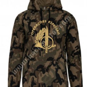 Sweatshirt camuflada com capuz Operações Especiais 3